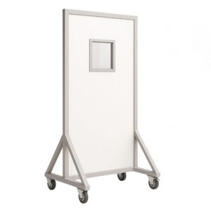 Biombo emplomado con visor